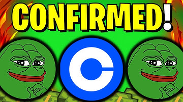 PEPE COIN NEWS TODAY: COINBASE ANNOUNCED PEPE LISTING DATE - PEPE PRICE PREDICTION