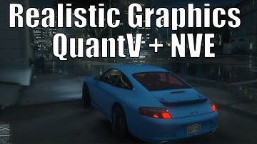 GTA V Ultra Realistic Graphics  RTX 3080 Ti - i9 10900K  QuantV + NVE Graphics