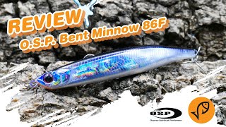 OSP Bent Minnow 86F  ][   Lure Action Review Channel