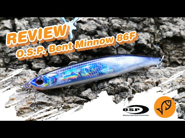 OSP Bent Minnow 86F ][ Lure Action Review Channel 