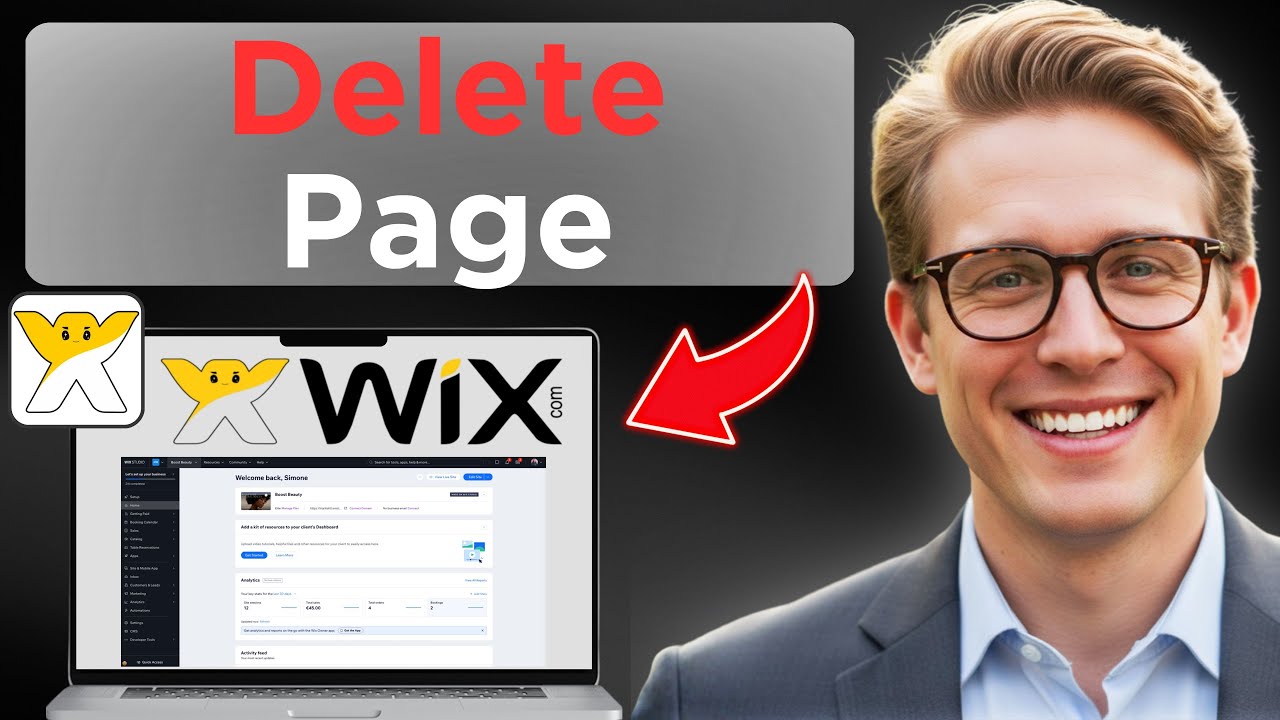How To Delete A Page On Wix (Full Guide 2026) - YouTube