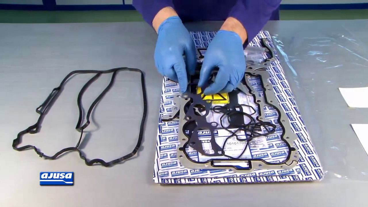 Exhaust Manifold Gasket / Colector Escape Opel Corsa . YouTube