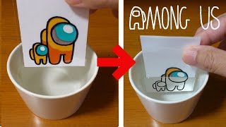 2 AMONG US Transformations ARTS & PAPER CRAFTS tutorial