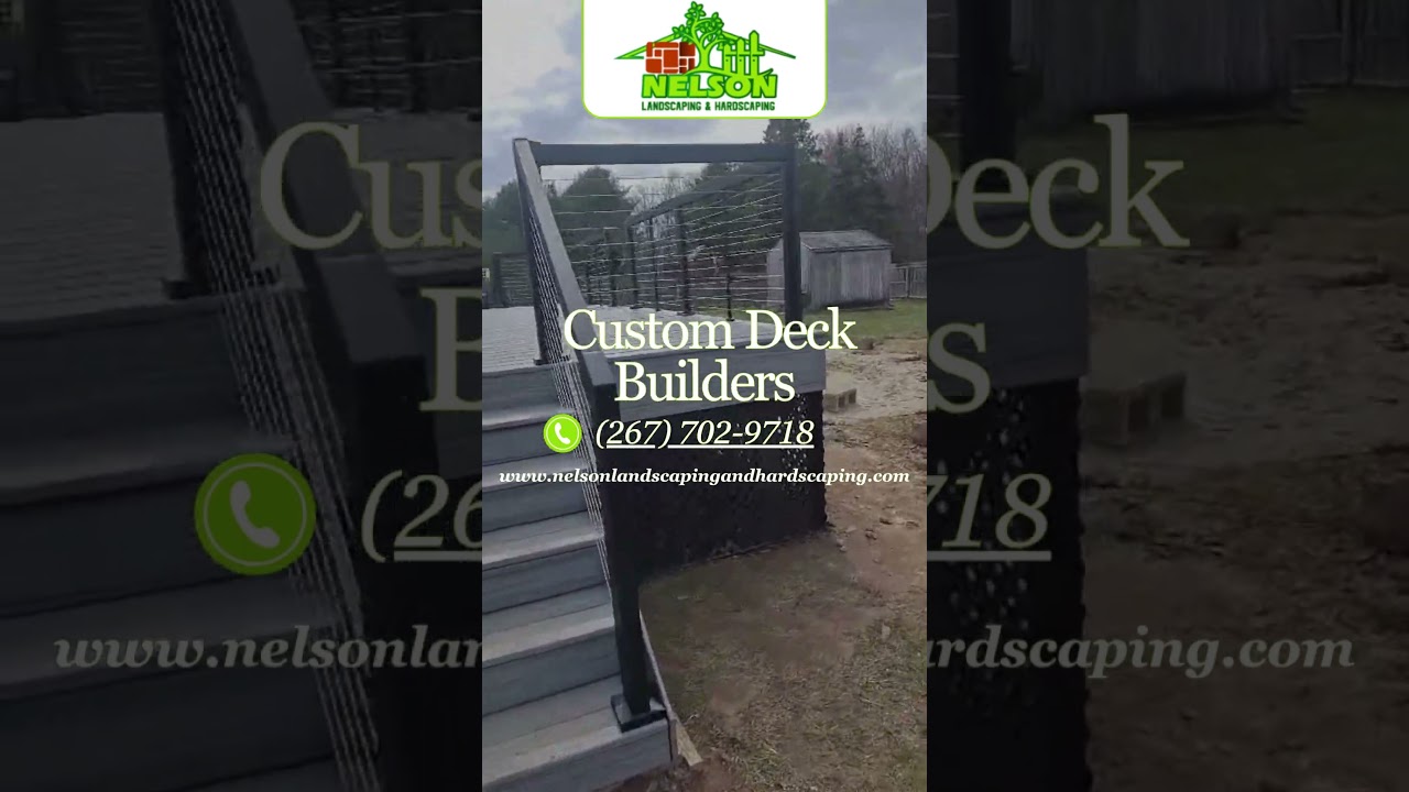 Custom Deck Builders in Bristol, PA 📞 (267) 702-9718