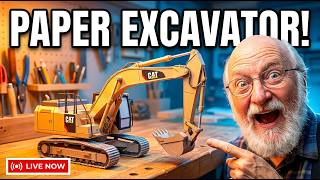 Talented Engineer Builds an AMAZING Miniature CAT Trackhoe Excavator Right Before Your Eyes