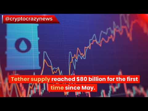 Tether Supply Exceeds $80 Billion