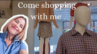 Fashion over 50|Come Shopping with me