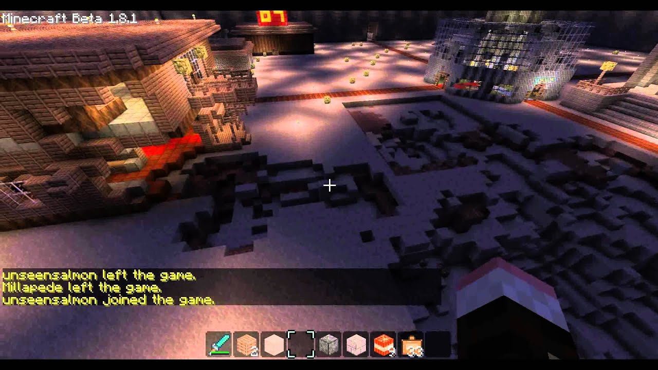 Minecraft: The Explosion of a Server (Part of it At Least) - YouTube