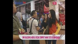 Pulang Liburan, Ayu Ting Ting Dijemput Kedua Orang Tua di Bandara - Obsesi 09/07