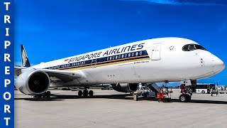 Singapore Airlines A350 PREMIUM ECONOMY: their worst class? | Barcelona - Milan