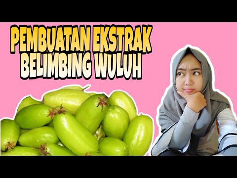 Cara Membuat Ekstrak Daun Belimbing Wuluh