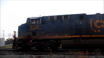 Csx autorack train first catch in Plant city in YEARS