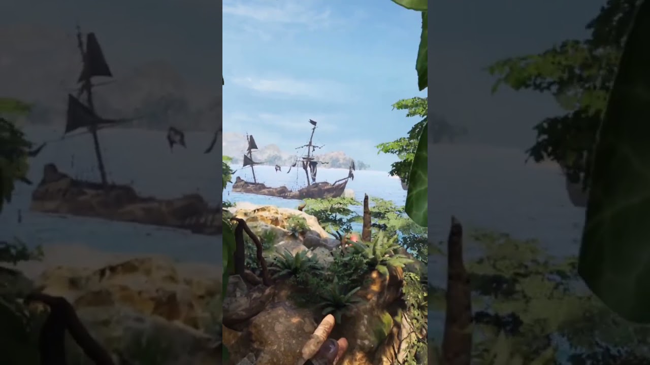 Aye, sometimes the real treasure be the view…  