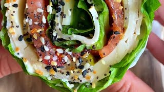 Lettuce Wrap “ Sandwich “