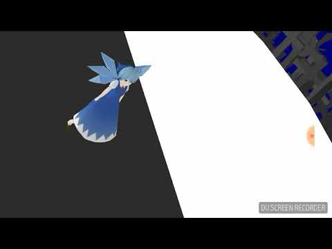 【スマホMMD】【東方MMD】チルノでエイリアンエイリアン