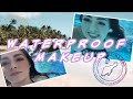 WATERPROOF MAKEUP | Cancun Beach | Xcaret | Parasailing | Cave pool TESTED