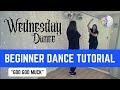 🖤Wednesday Addams Dance🖤(BEGINNER DANCE TUTORIAL) 🖤 &quot;Goo Goo Muck&quot; 🖤 Back-view &amp; Step-by-Step!🖤