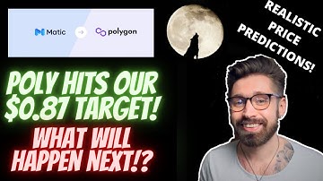 POLYGON PRICE PREDICTION 2021!💎MATIC PRICE PREDICTION - POLYGON & ETHEREUM ANALYSIS🤖NEXT TARGET!