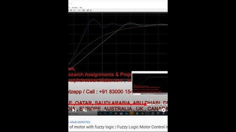Control of motor with fuzzy logic - Fuzzy Logic Motor Control in Matlab Simulink - Fuzzy Logic