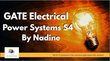 power system gate questions with solutions set4