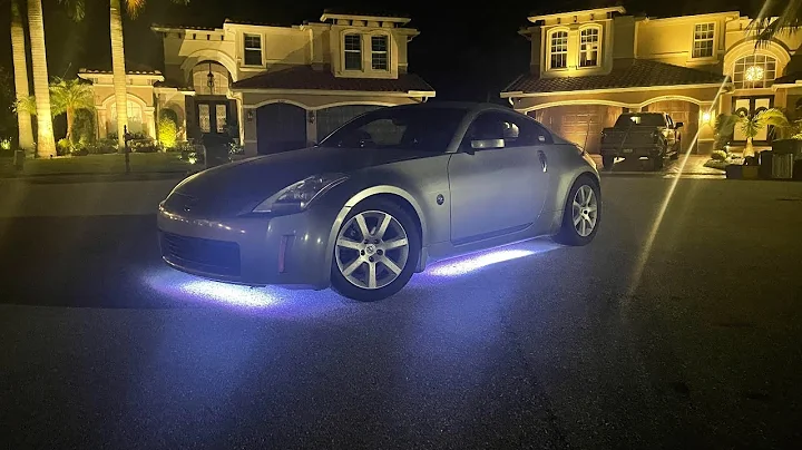 Under glow Install!! Nissan 350z