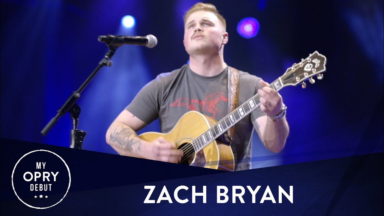 Zach Bryan My Opry Debut YouTube