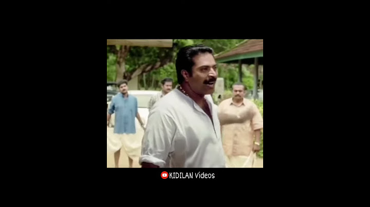 അറയ്ക്കൽ മാധവനുണ്ണി /Vallyettan Mammookka/Mammootty status video.