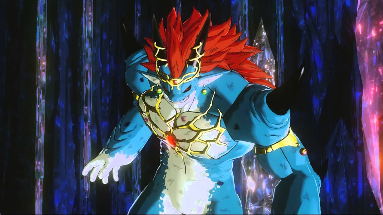 DBX Ep 17: Demon God Demigra (final form) vs Super Saiyan Anno! 