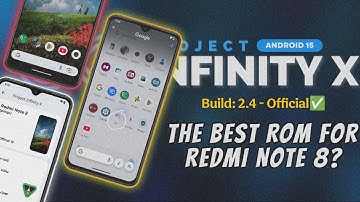 Project Infinity X 2.4  Based on Android 15 for Redmi Note 8/T | Detailed Review | RandomRepairs