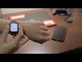 Apple Watch Series 4/Series 5 size comparison (40mm vs 44mm) on skinny men