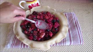 Mixed Berries Pie Easy and Delicious With Ready Pie Dough