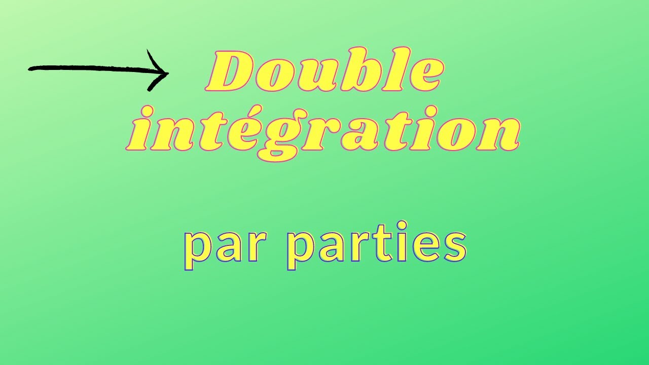 Astuce : Double intégration par parties (fonction sinus et exponentielle) - POST BAC