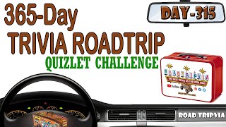 DAY 315 - Quizlet Challenge -  a Tackett Family Random Knowledge Quiz ( ROAD TRIpVIA- Episode 1335 )