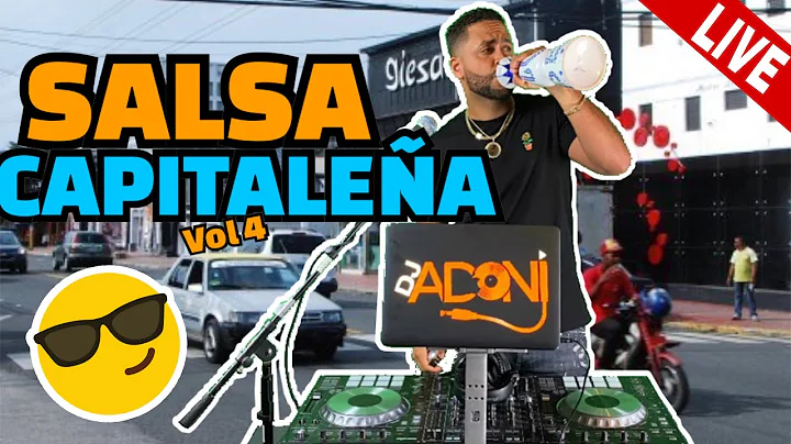 SALSA CAPITALENA MIX  SALSA CLASICA VOL 4  MEZCLANDO EN VIVO DJ ADONI  CUANTA SALSA DURA