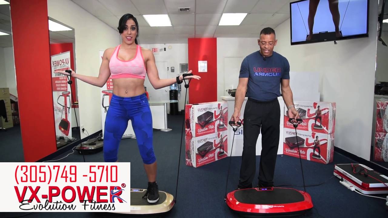 💪 Plataforma Vibratoria Power Fit, Ejercicios para tonificar el cuerpo