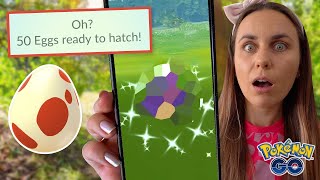 Hatching 50 Rare Eggs In Pokémon Go: The Results!