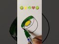 🥝🥝 satisfying creative #shorts #painting #satisfying #art #shorts2026 #viral #kiwi