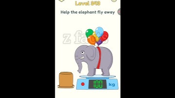 help the elephant fly away 🐘 level 343 #dop2 #fountainpen #gaming #youtubeshorts #shorts