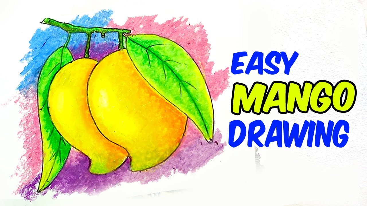 Mango Coloring Book Fruit Educate Kids Stock Vector (Royalty Free)  1629294256 | Shutterstock