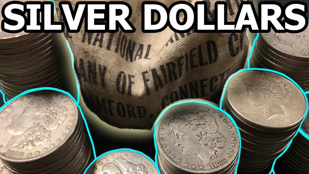 HUGE BAG OF UNSEARCHED MORGAN DOLLARS Hunting Old Silver Big 