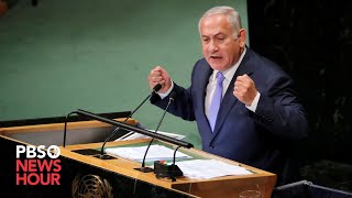 WATCH: Israeli Prime Minister Benjamin Netanyahu addresses the 2023 United Nations General Assembly