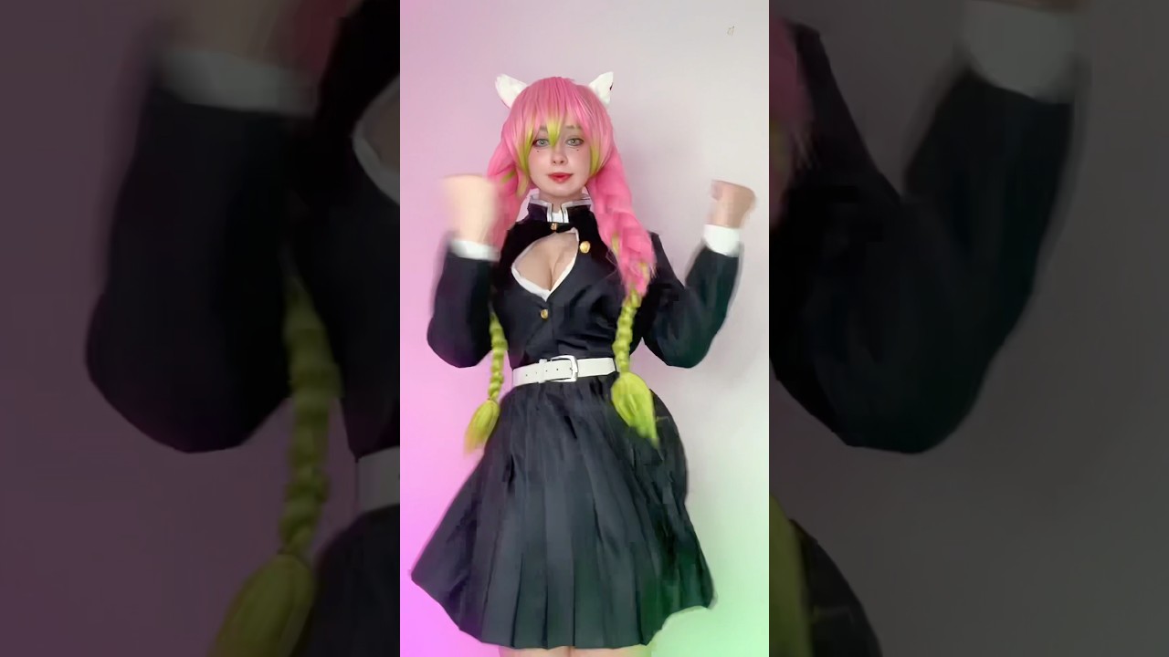 #mitsurikanroji #mitsuri #cosplay #kimetsunoyaiba #demonslayer #tiktok #shorts #dance