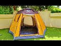 Cobain AUTO TENT - Tenda Instant || Ngga Sampai 5 Menit Sudah Bisa Berdiri || Roti Camp