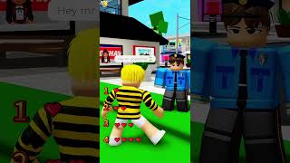 hey mr policeman👮😂 lyric prank #shorts  #roblox