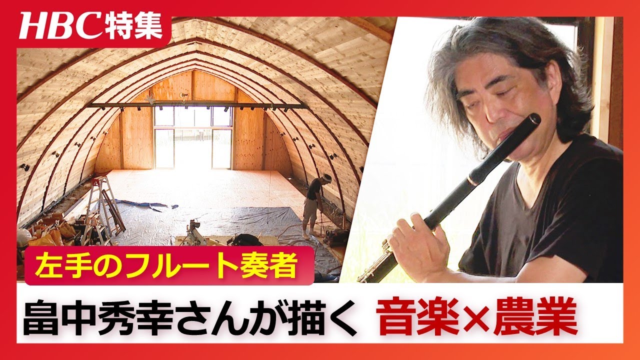 Left-handed flute player: 