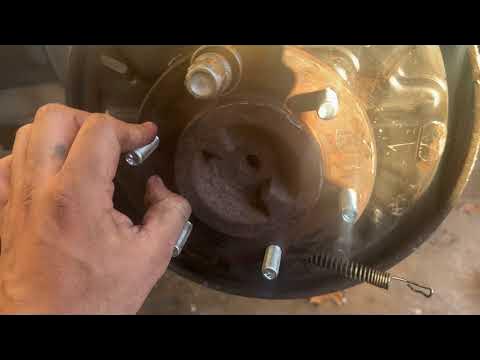 How to replace wheel studs - YouTube