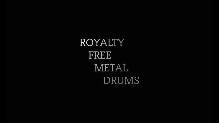 165 Bpm 20 Thrash Metal Drums Full Grooves HD HQ 100% FREE
