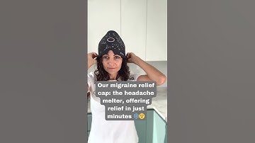 No More Headaches or Migraines 💆‍♀️: Eyra Headache Relief Cap ❄️😌