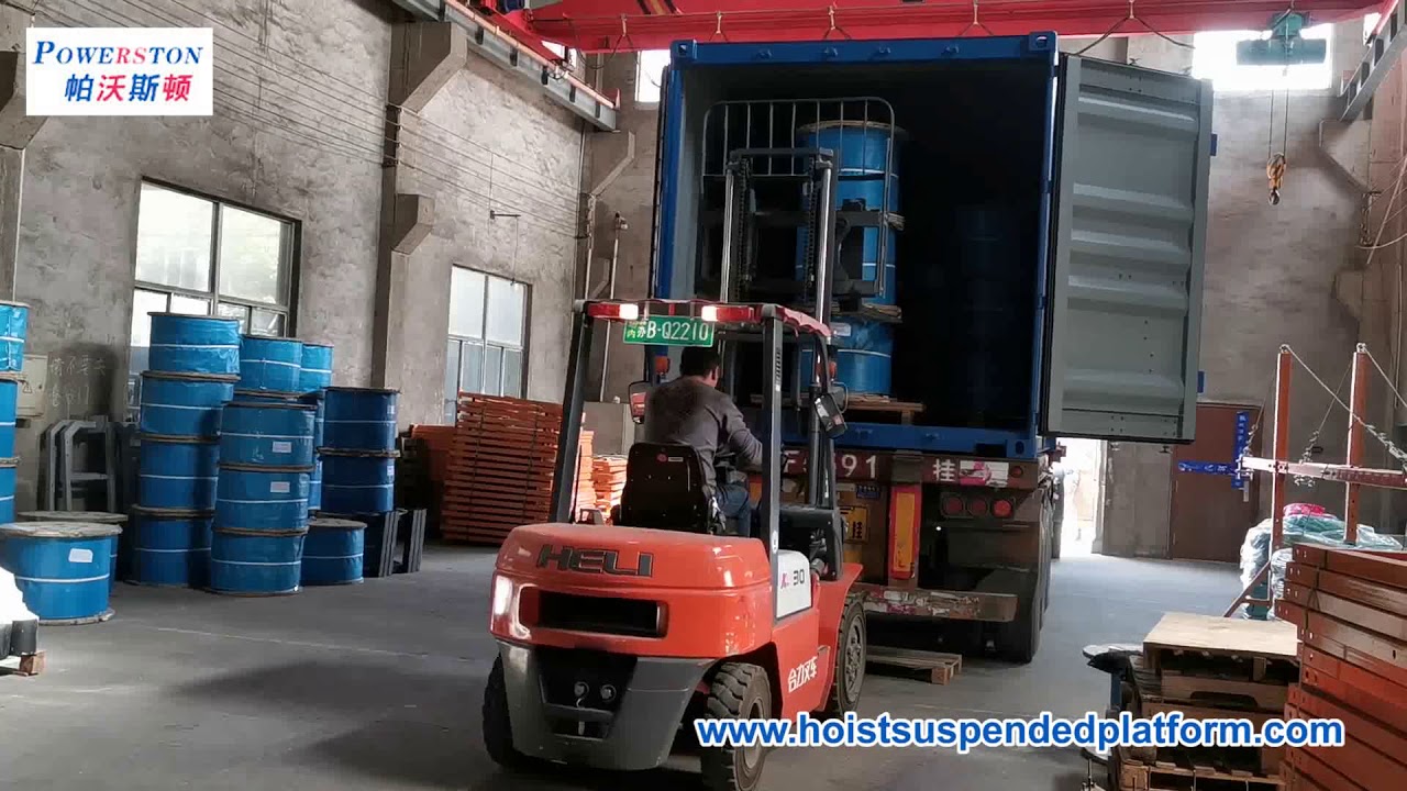 Steel Wire Rope For Suspended Platform Load Container - YouTube