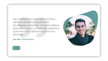 How To Create a Testimonial Slider Using HTML, CSS, & JavaScript - JavaScript Project